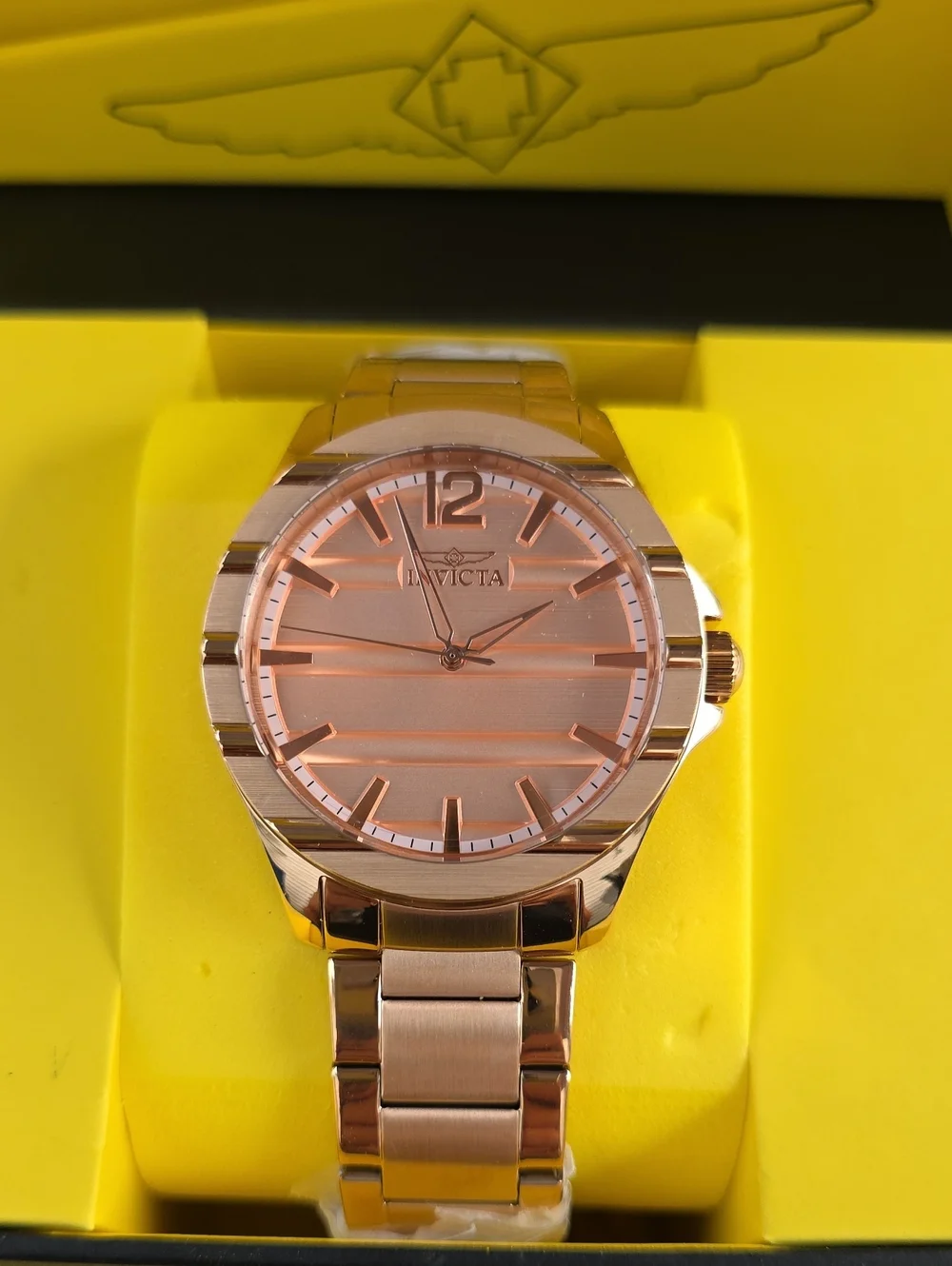 749. Invicta Speedway Linaro Men's Watch - 43mm. Rose Gold (50332)